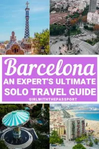 Planning some solo Barcelona travel and have no idea where to go or what to do? Then read on to discover what to do by yourself in Barcelona, including some amazing things to do alone in Barcelona at night, and where to eat when you travel to Barcelona by yourself. I promise, with all the things to do in Barcelona, you'll have the time of your life. #Barcelona #travelguide #Spaintravel #solotravel #Barcelonatravel
