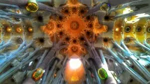 La Sagrada Familia has this mesmerizing beauty that is unlike anything I have ever seen before. 