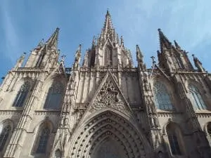 The beauty of la Catedral in Barcelona. 