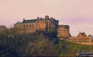 One of the many amazing views of Edinburgh Castle. 