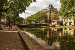 Canal St-Martin is one of the most scenic places in all of Paris. 