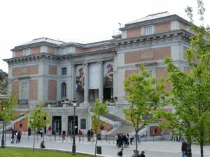 El Prado, the most famous museum in Madrid. 