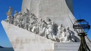 Padrão dos Descobrimentos is a beautiful statue and a fantastic tribute to all the Portuguese explorers of the past. 