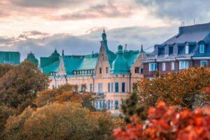 The romantic charm and beauty of Helsinki, Finland. 
