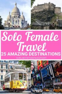 Expert female travel bloggers reveal their picks for the 25 best solo female travel destinations in the world. These cities are not only fun but safe cities for solo female travelers. So check it out and see if your favorite city made the list. #solotravel #traveldestinations #travelideas #solofemaletravel #solotraveltips