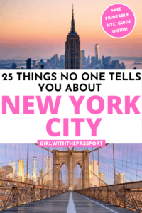 In this local's New York City travel guide, you'll find a bunch of NYC Tips that will make New York travel much easier for you. You'll find all the tips you need on everything from New York City food to the some of the best New York City things to do. And no, Times Square is not on this list. #NYCTravel #NewYorkCity #NewYorkCityGuide #USATravel