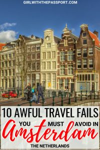Planning some Amsterdam travel? Great because there are a ton of Amsterdam things to do. Between the Anne Frank Museum, scenic canal cruises, the diverse assortment of Amsterdam food, I promise that you won't get bored. But before you book your trip, check out these ten Amsterdam travel tricks and tips so that you can plan the Amsterdam vacation of your dreams. #Amsterdam #Europe #travel #Wanderlust #theNetherlands
