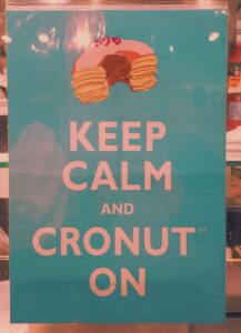 Be sure to stop by Dominique Ansel Bakery and try out the cronut flavor of the month. 