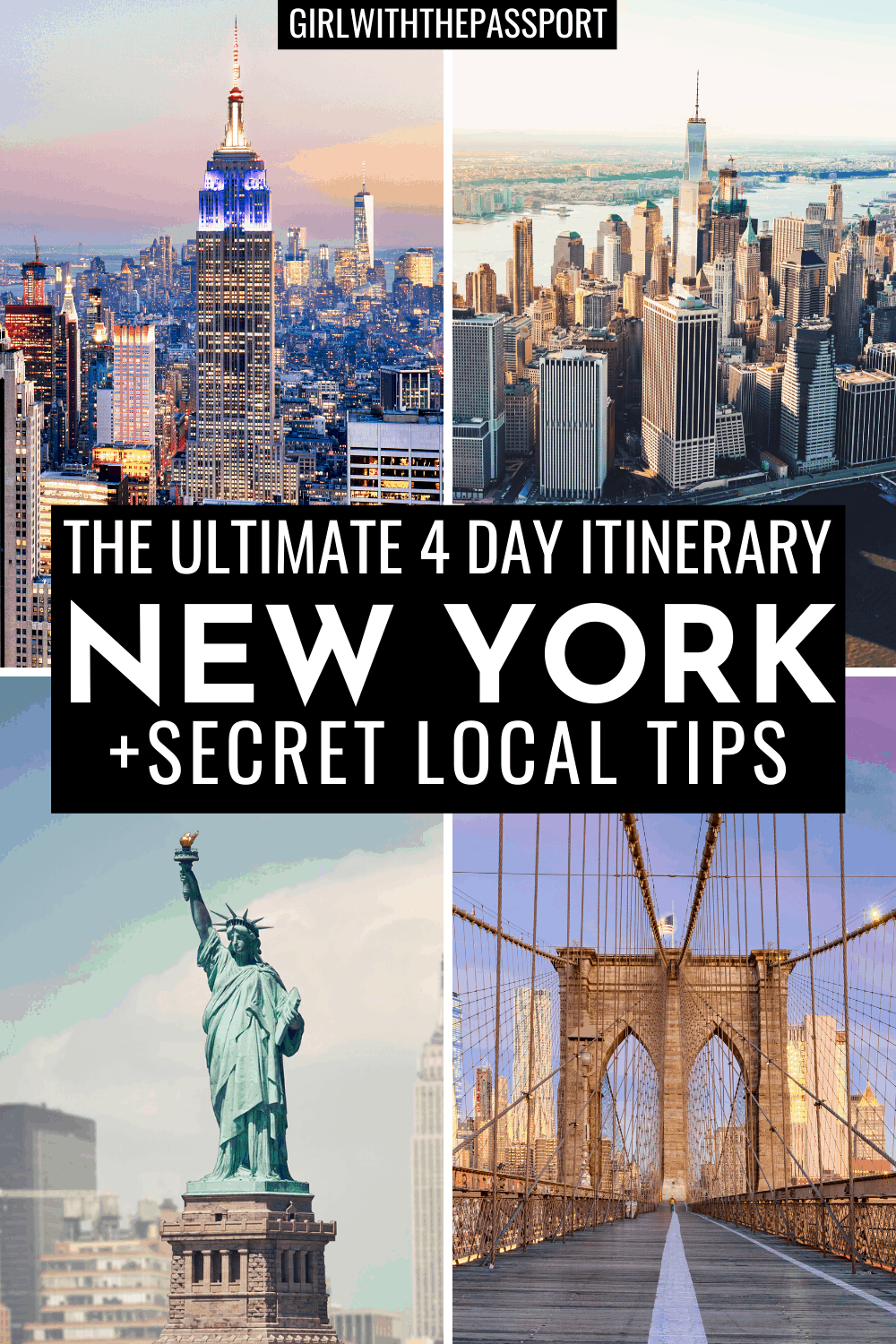If you are planning some New York City travel, but are short on time and cash, then this New York City itinerary is for you. Discover all the New York City things to do and New York City food to eat for just $40 a day. Discover Central Park, the Highline, the Bushwick Collective, Chelsea Market, the Statue of Liberty and more. #NYC #NewYorkCity #USA #travel #wanderlust