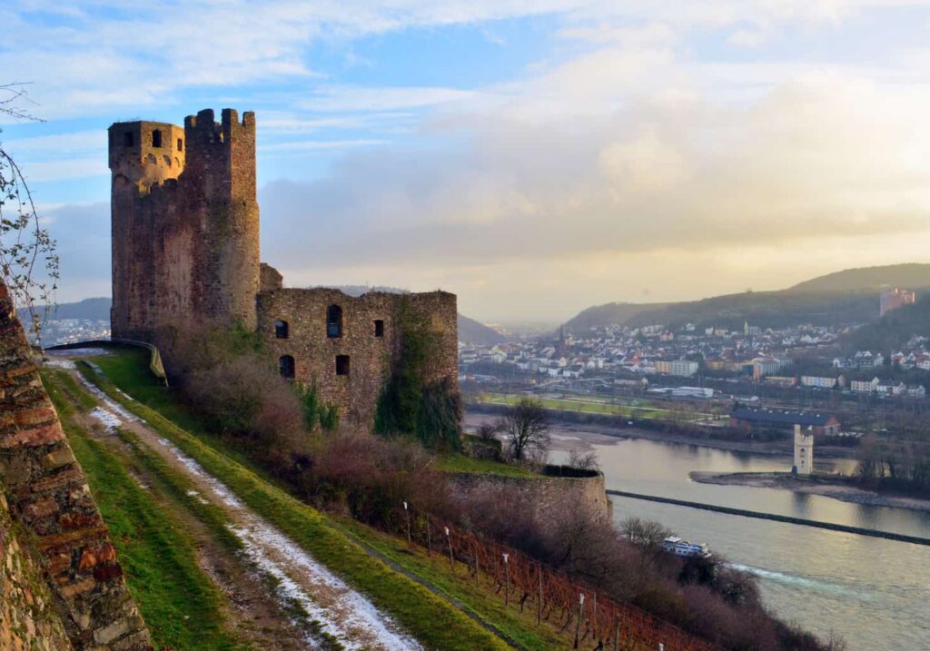 Explore one of the many charming castles found in Rüdesheim, Germany. 