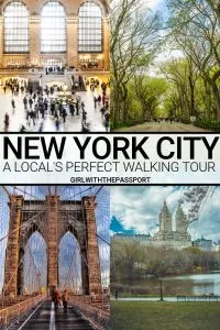 Whether you live in or plan to visit NYC, this is the perfect New York City walking tour for you. Stretching over 40 blocks, this self-guided walking tour will take you past some of the most iconic New York City landmarks. However, this walking tour will also introduce you to some of the hidden gems of NYC that local's love. #walkingtour #walkingtourmap #NYCwalkingtour #NYCtour #NYCtravel