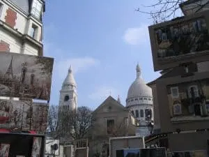 When backpacking Paris, the neighborhood of Montmartre is a must see. 
