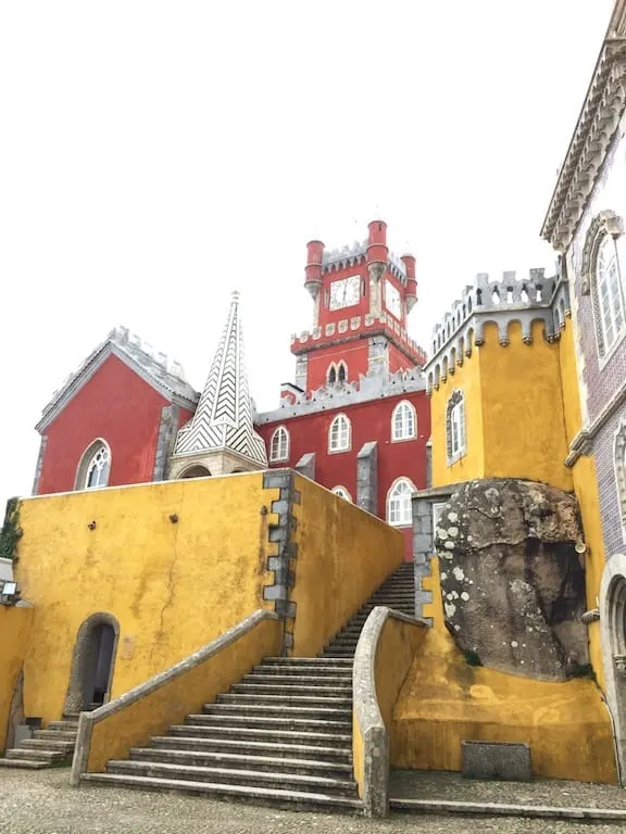One of the many beautiful palaces that you'll find in Sintra, Portugal. 