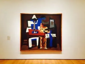 One of Picasso's many masterpieces. And they say he's pretty fly for a white guy. 