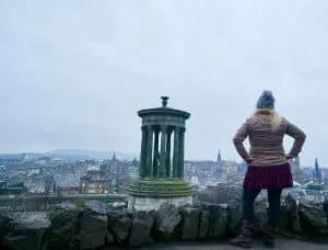 I'm not a morning person but it was definitely worth getting up early to enjoy the view atop Calton Hill. 