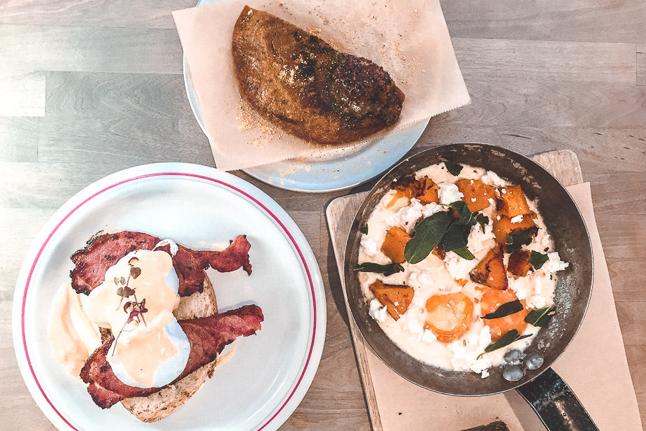 Breakfast for two at MILK in Balham.