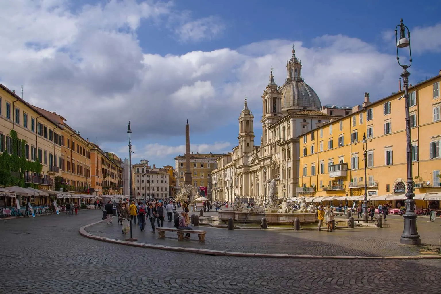 Definitely stop and enjoy the beauty fo Piazza Navona while in Rome.