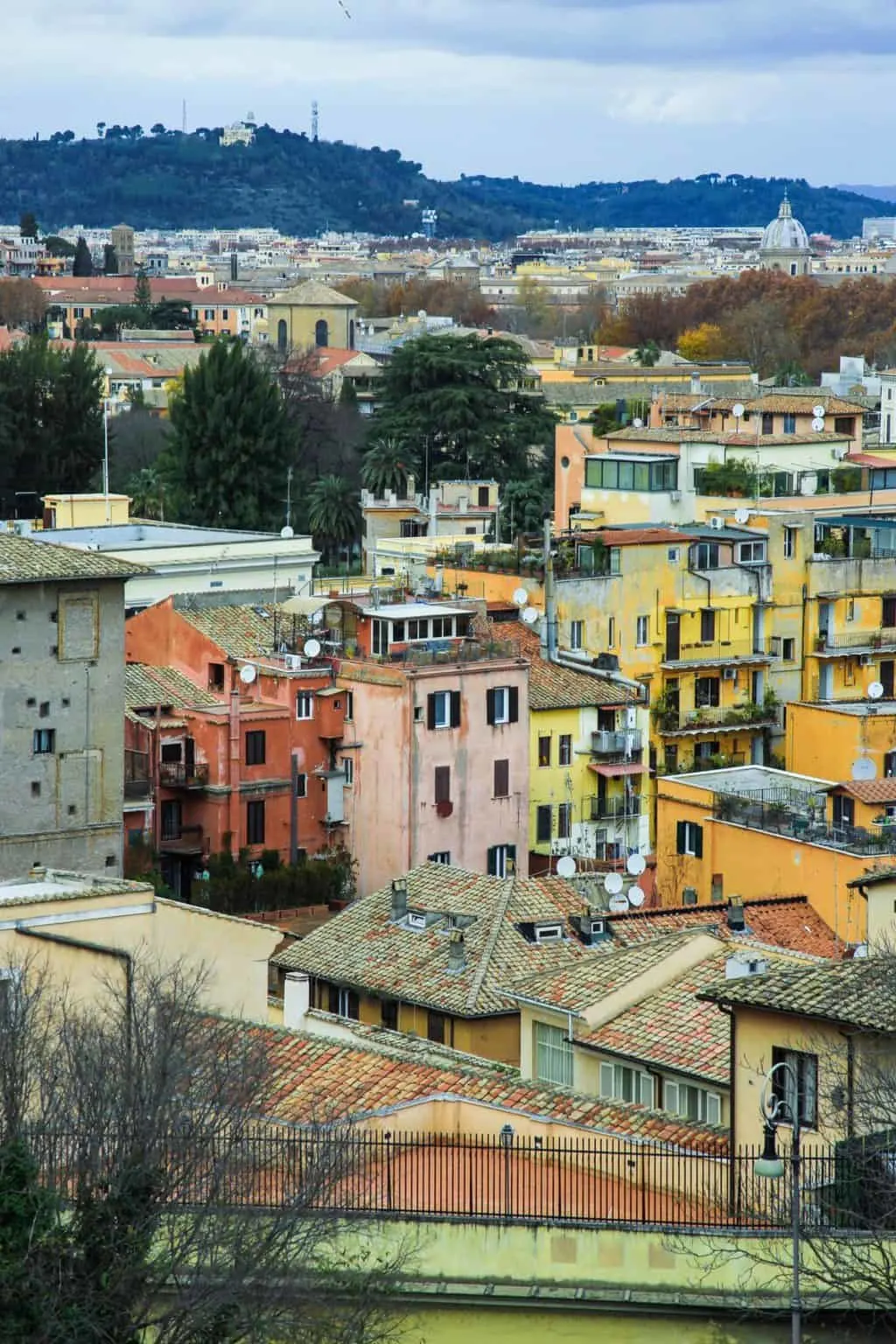 Throughout your 2 day Rome itinerary, make sure to take some time to stop and enjoy the beautiful views of Rome. 