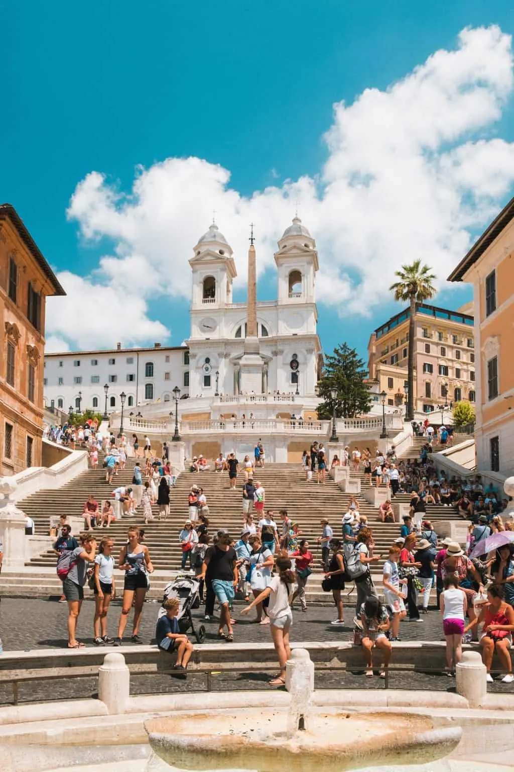 No Rome itinerary would be complete without a trip to the exquisite, Spanish Steps. 