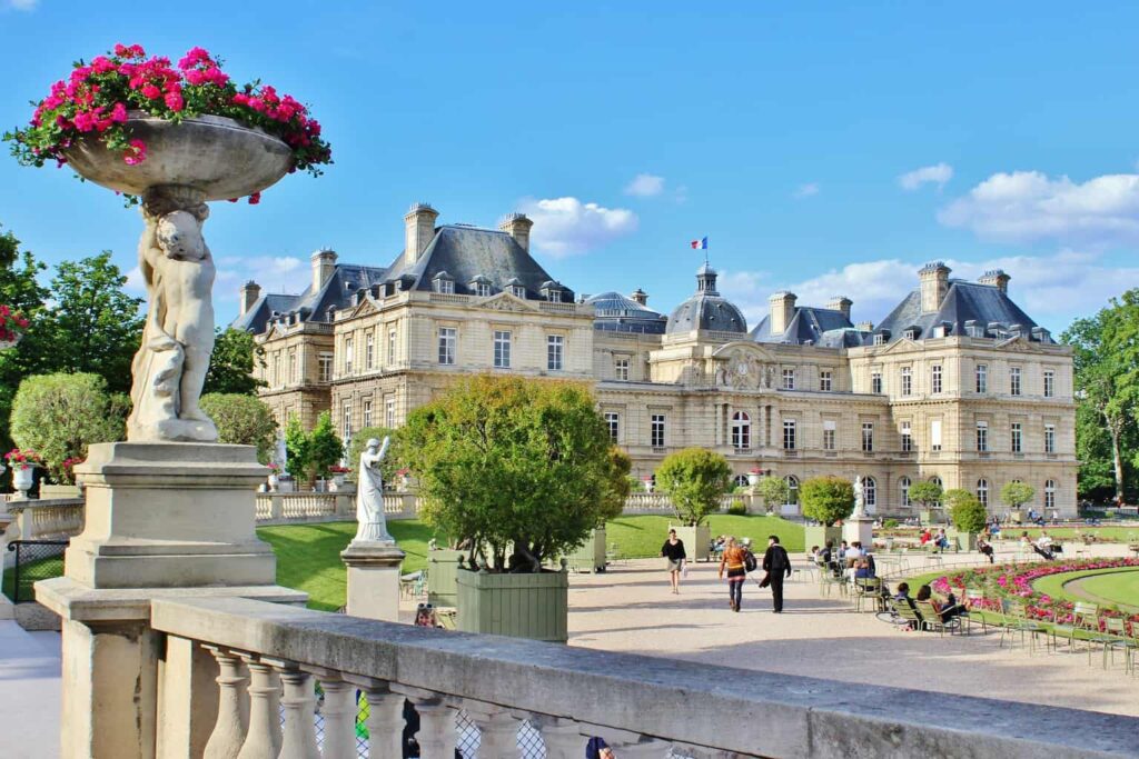Jardin du Luxembourg in Paris and one of the best songs about travel. 