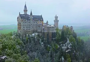 The picture-perfect, fairytale beauty of Neuschwanstein Castle in Germany.
