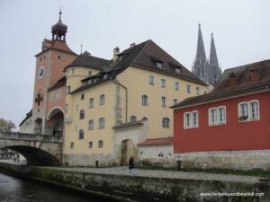 The small town beauty of Regensburg, Germany.