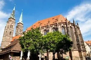 Nuremberg's historic, St. Lorenz Church.