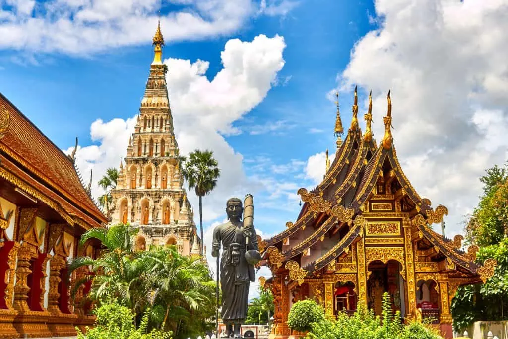 Just some of the amazing Wats (AKA temples) that you’ll see as you travel through Thailand.