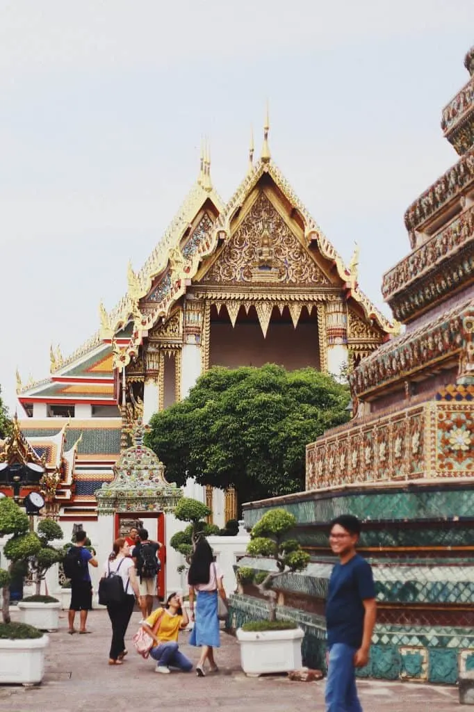 A slightly random picture of Wat Pho because no way am I showing you a picture of a toilet.