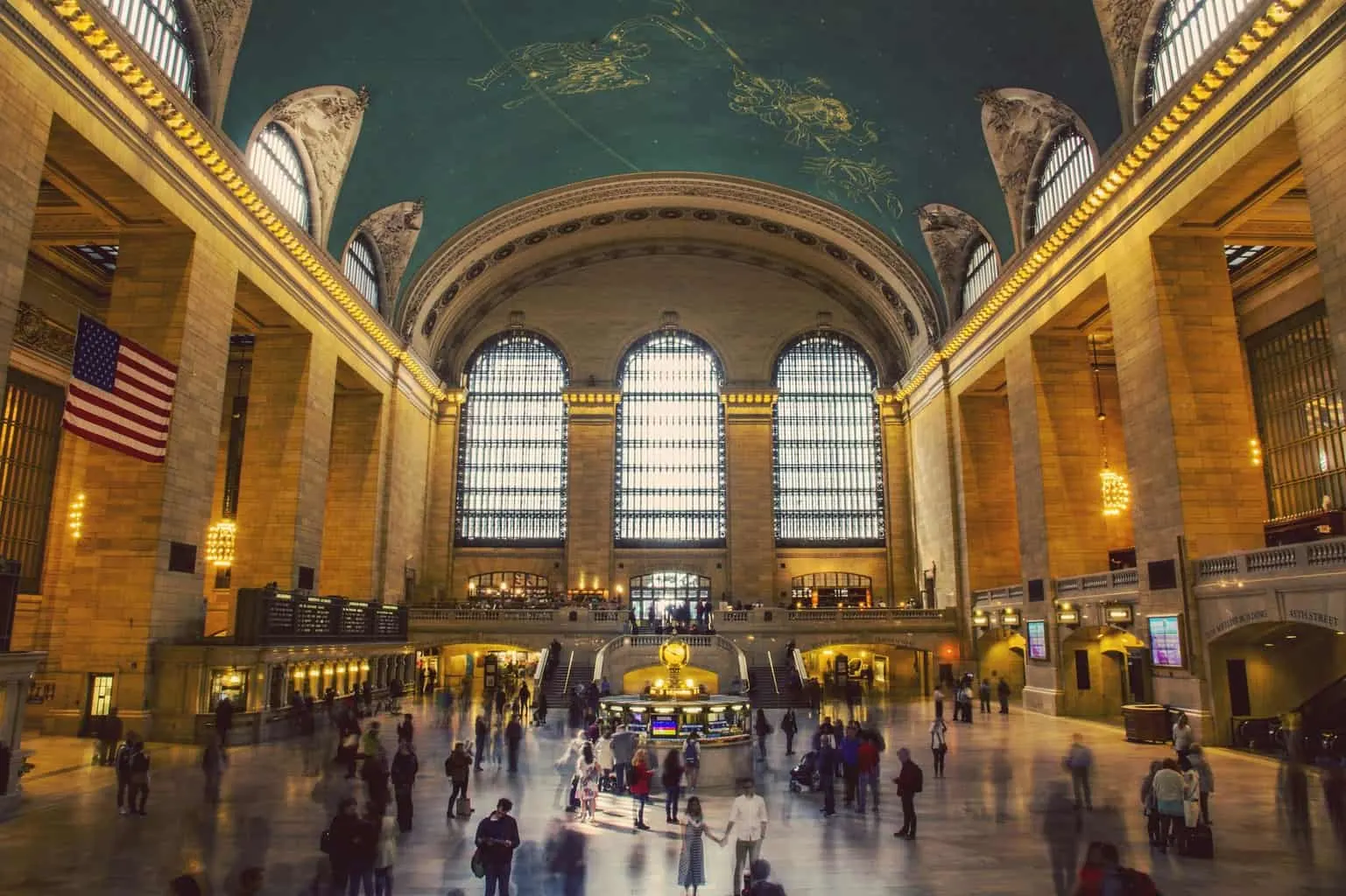 You can't visit New York City without sopping at Grand Central Terminal. 