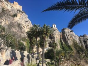 The beautiful village of Guadalest in Spain.