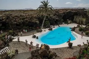 The exotic beauty of Lanzarote island, part of Spain's iconic Canary Islands.