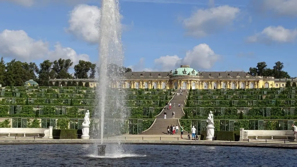 The Baroque-style beauty the former royal palaces in Potsdam.