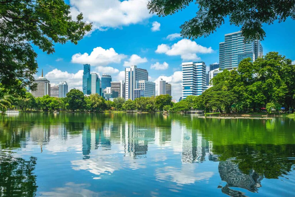 Lumphini Park is the largest green space in Bangkok and a great place to go if you want escape the frenetic pace of the city.
