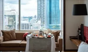 The fantastic room service and luxe accommodations that you'll find at Le Meridien Bangkok.