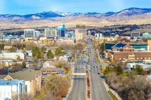 Beautiful Boise, the unassuming capital of Idaho.
