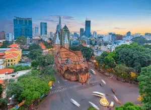Vietnamese cities like Ho Chi MInh (AKA Saigon) are incredibly chaotic and can be difficult to navigate. So, be sure to download Grab to make traveling within cities a little easier.