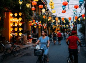 The streets of cities like Hoi An are beyond charming, but just be prepared to find a lot of people there smoking.