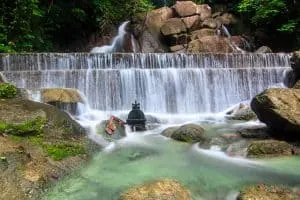 Kathu Waterfall in Phuket, Thailand.