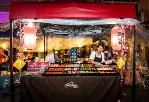 Enjoy all of the amazing street food that you'll find at Phuket's Walking Street Night Market.