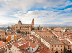 The old-world charm of Salamanca, Spain.