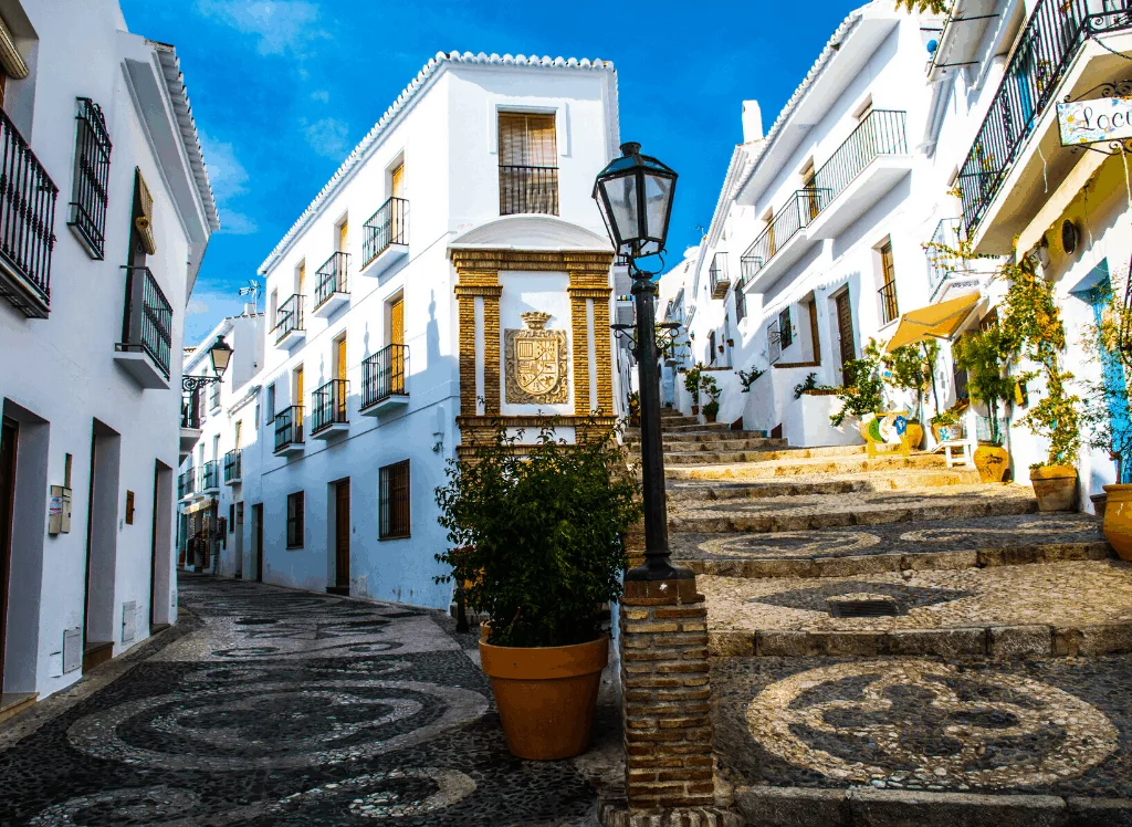 Some of the charming, white villages that you'll find in Spain. 