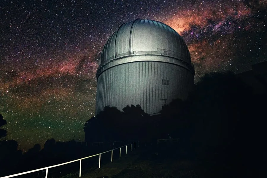 Marvel at faraway galaxies from Siding Springs Observatory in New South Wales.