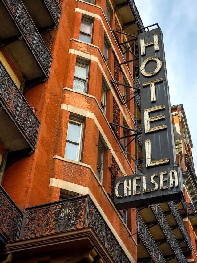 Chelsea Hotel, New York, NYC, USA