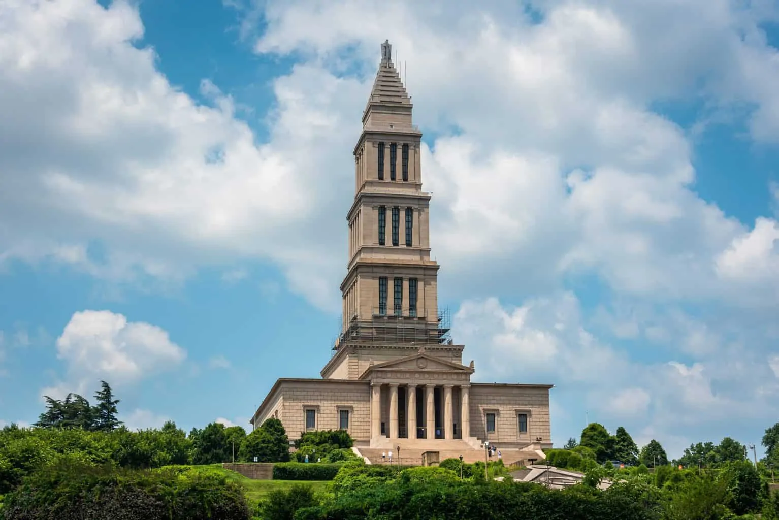 The George Washington Masonic Memorial in Alexandria, Virginia.