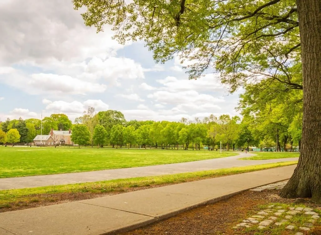 Van Cortlandt Park in the Bronx, one of the best outdoor activities in New York City. 