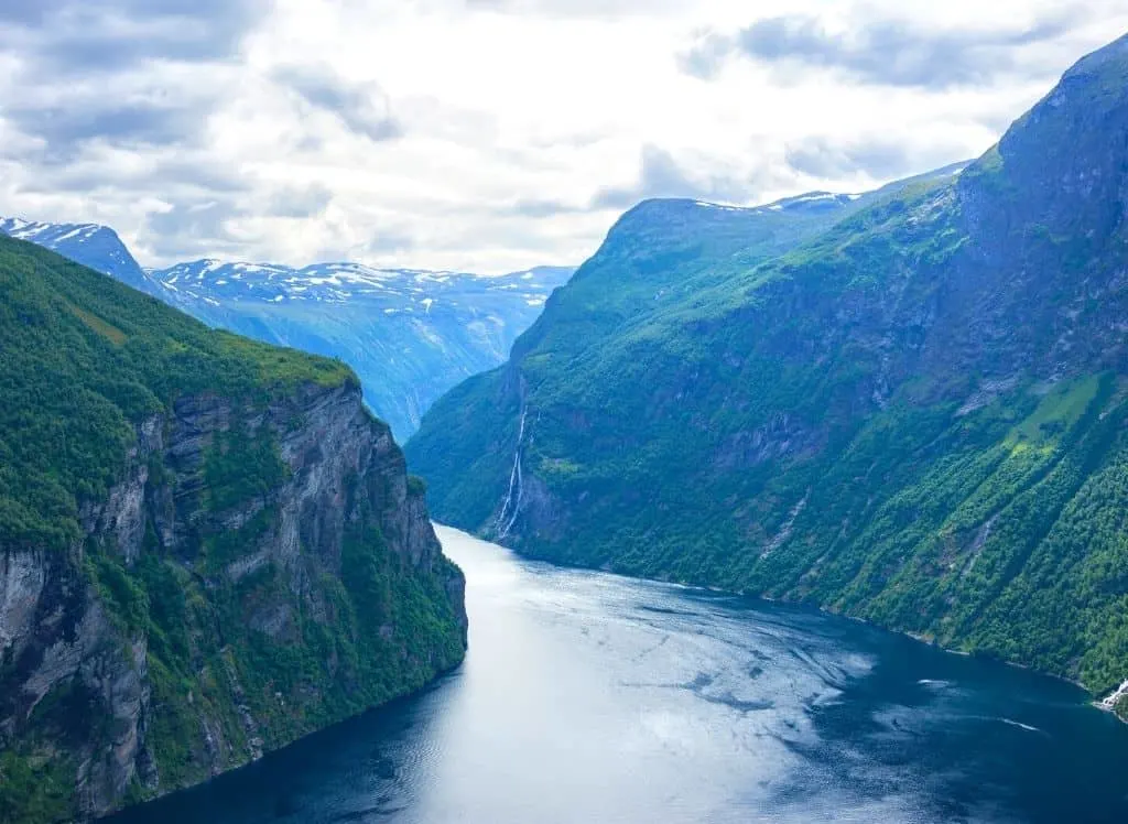 Geirangerfjord, one of the most beautiful fjords in Norway.