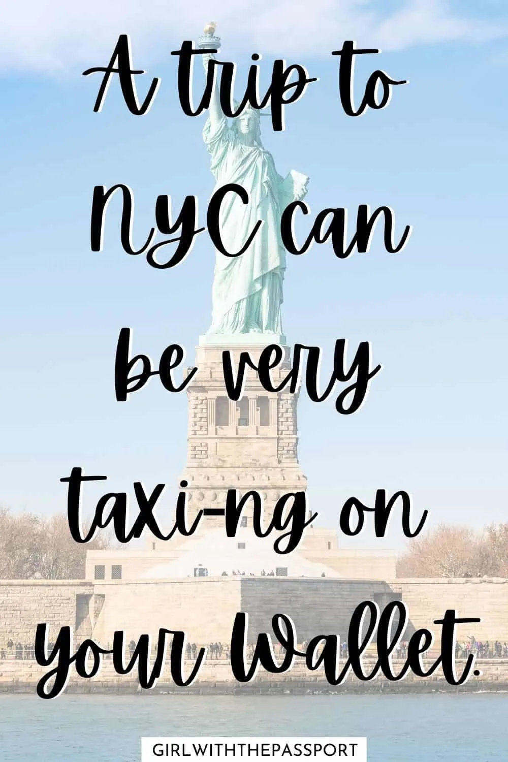 A trip to NYC can be very taxi-ng on your wallet. One of the best Instagram captions for New York. 