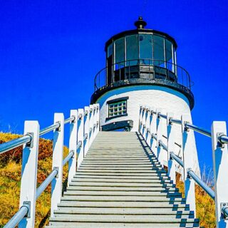 Owl Head Lighthouse is one of the best thing to do in Rockland Maine.