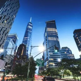 The Freedom Tower in Tribeca